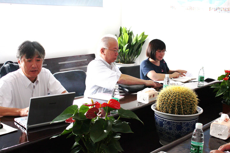 日本白鸟株式会社来我厂考察(图3)